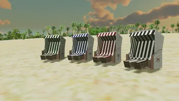 Strandkorb in 4 Farben - Mods und Assets - Spielerheim.de - Wir geben ...
