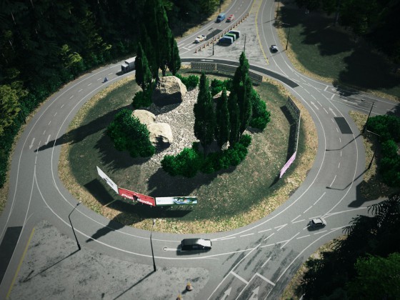 Lake Town Roundabout (2)