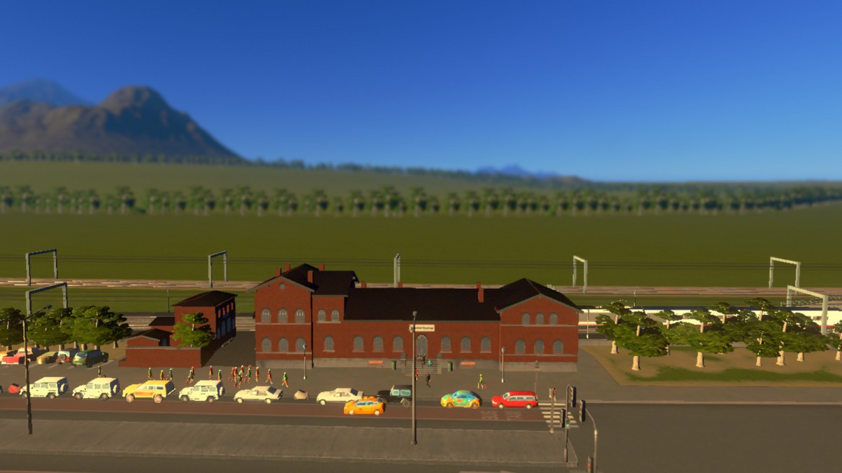 Neuer Bahnhof